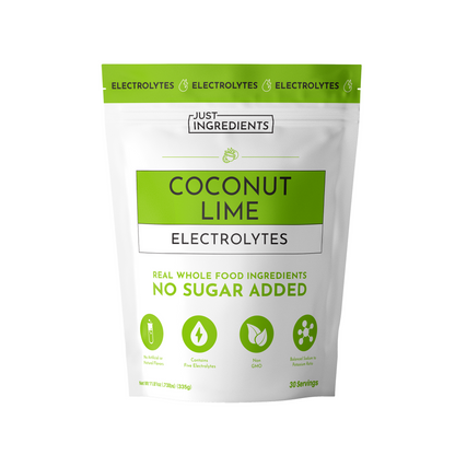 JUST INGREDIENTS Electrolytes — 10-Stick Variety Pack | Hydration Powder | Portable Drink Mix Packets